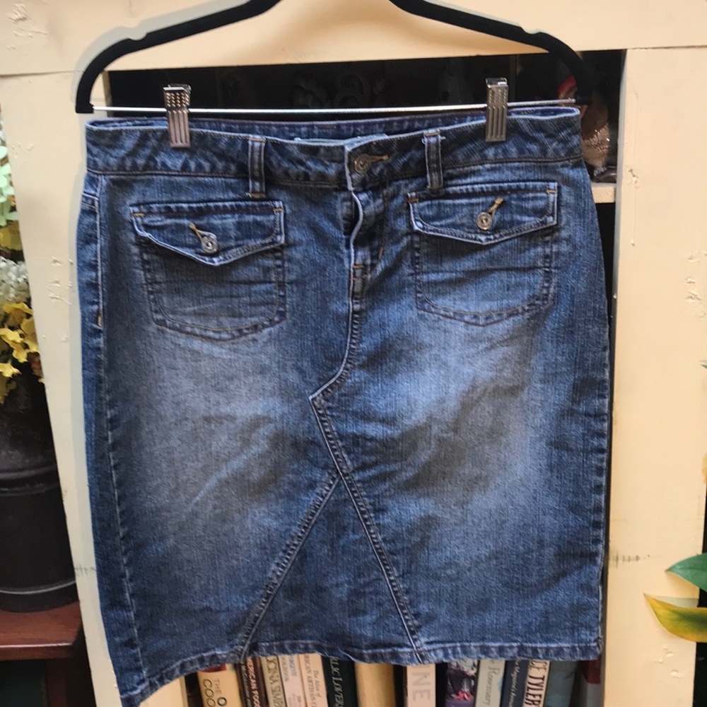 STAMP 10 Denim skirt